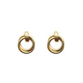 Metal Circle Earrings
