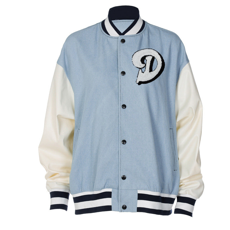 Letter Denim Jacket