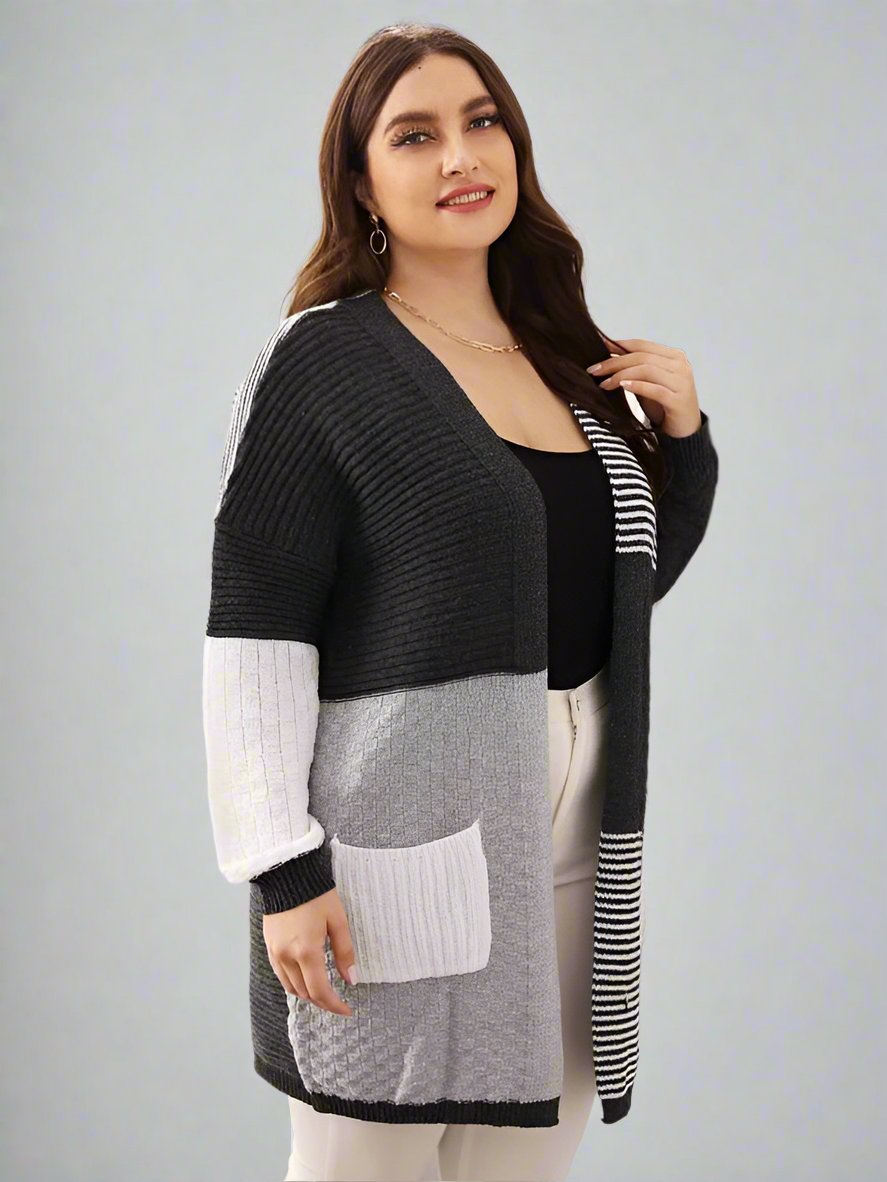 Curve Knitting Cardigan