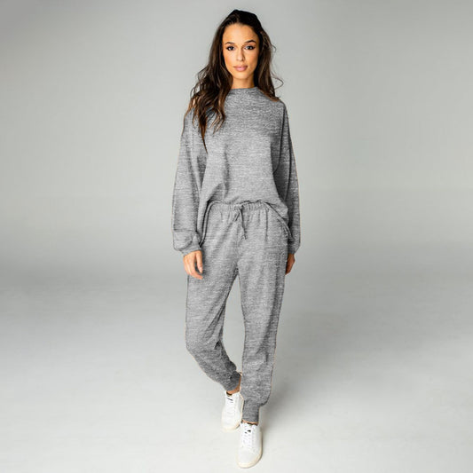 Casual Fleece Loungewear Set