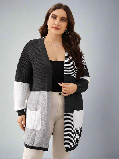 Curve Knitting Cardigan