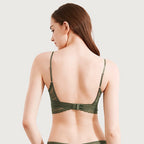 Lace Ultra Thin Wireless Triangle Bra