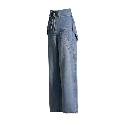 Niche Design All Match Denim Jeans