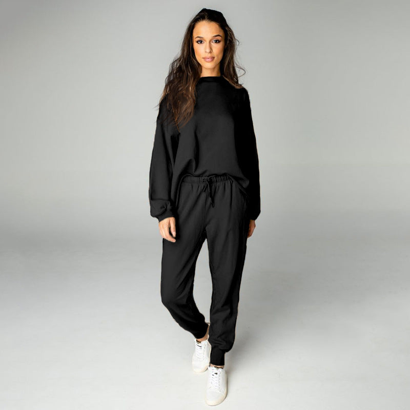 Casual Fleece Loungewear Set