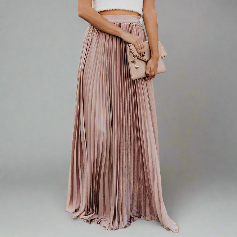 Pleated Mopping Skirt