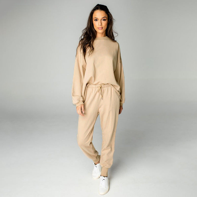 Casual Fleece Loungewear Set
