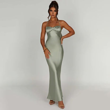 Backless Sheath Evening Dress