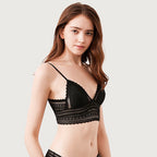 Lace Ultra Thin Wireless Triangle Bra