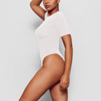Half-Sleeve Basic Bodysuit