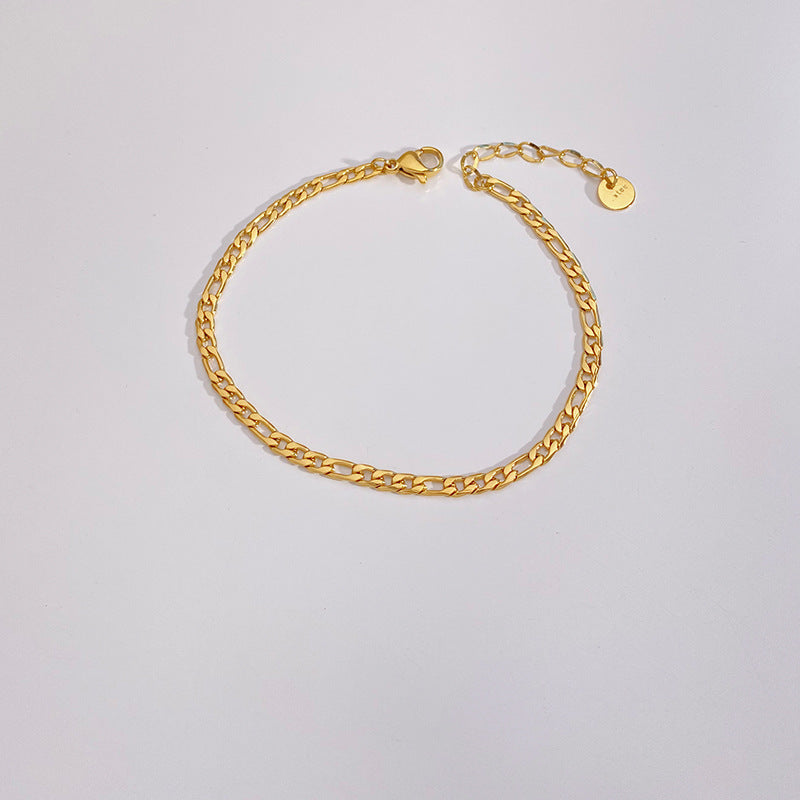 Stainless Steel Bead Chain Bracelet