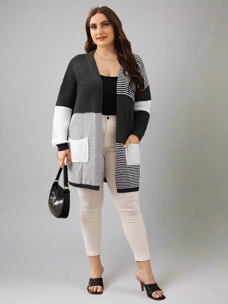 Curve Knitting Cardigan