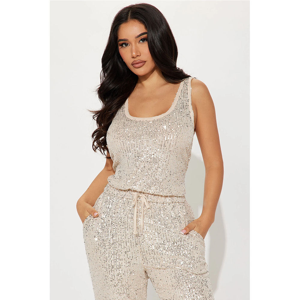 Sequence Sleeveless Jumpsuit