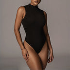 Half Turtleneck Bodysuit