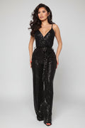 Sling Sequins Jumpsuit