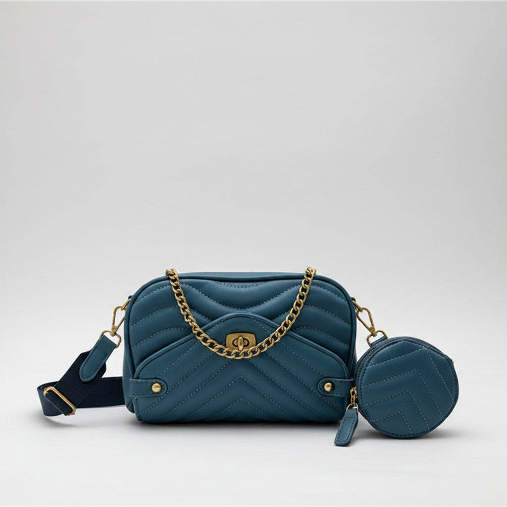 shoulder bag high sense chain messenger bag small bag - ALL HERZ FASHIONS