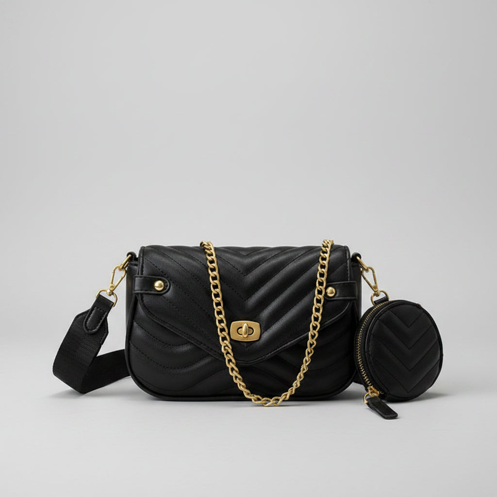 shoulder bag high sense chain messenger bag small bag - ALL HERZ FASHIONS