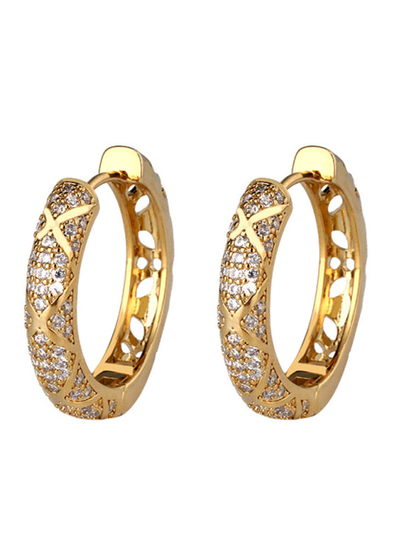 Gemstone Costume Earrings - ALL HERZ FASHIONS