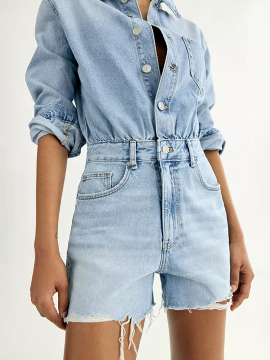 Denim Jumpsuit